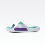 ⁦Peak Taichi Slippers White/Bright Turquoise⁩ - الصورة ⁦3⁩