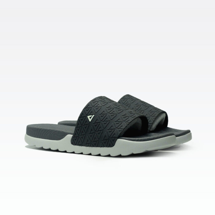 ⁦Peak Taichi Slippers Mid Grey/Lt.Grey⁩ - الصورة ⁦2⁩