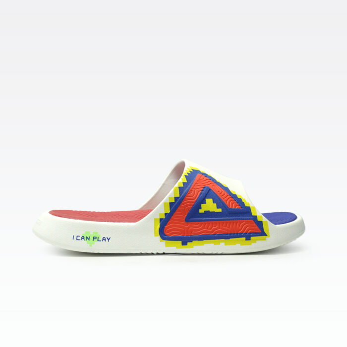 Peak Taichi Slippers Beige/Orange – Image 1