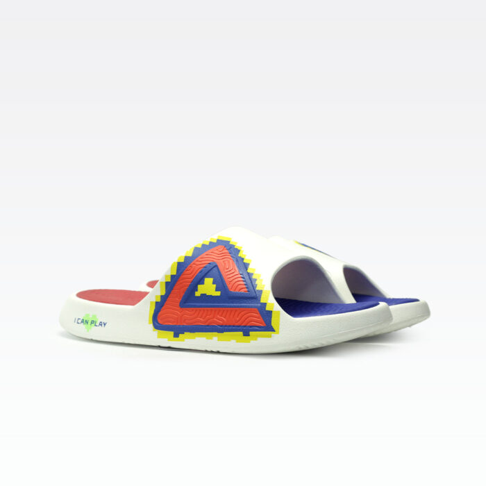 Peak Taichi Slippers Beige/Orange – Image 2