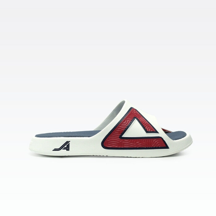 Peak Taichi Sports Slippers Off White/Navy – Image 1