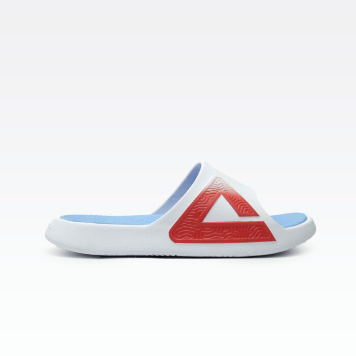 Peak Taichi Slippers White/Tropical Blue – Image 1