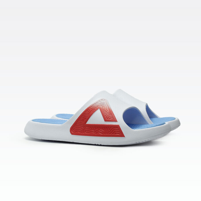 Peak Taichi Slippers White/Tropical Blue – Image 2