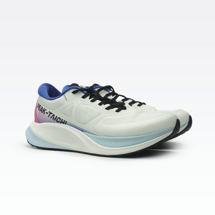 Peak Taichi Running Shoes White/Blue White/Blue – Image 2