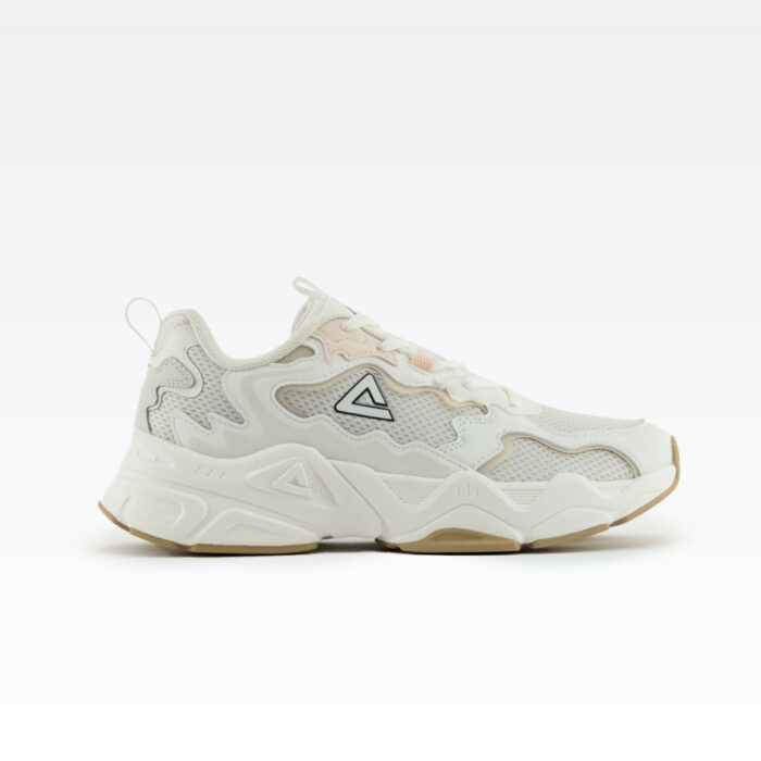 ⁦Peak Taichi Retro Casual Shoes White/Pink⁩ - الصورة ⁦1⁩