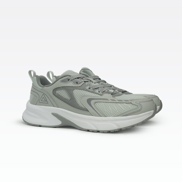 Peak Casual Shoes Grey/Silver Gray/Pagoda Blue – Image 2