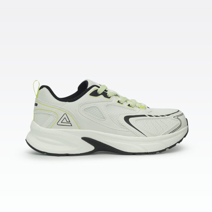 Peak Casual Shoes Milky White/Black/Lt.Green – Image 1
