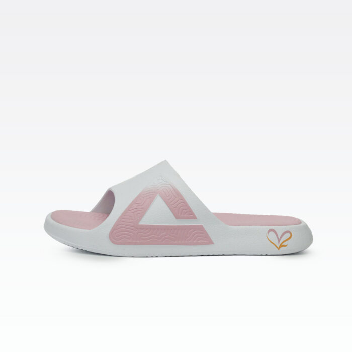 Peak Taichi Slippers  White/Pink – Image 3