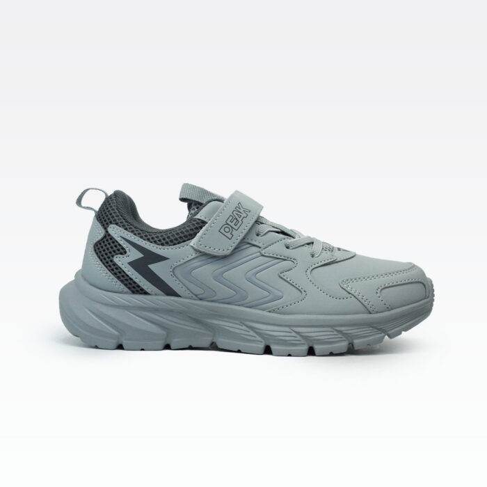 ⁦Peak Kids Shoes Gray/Silver Grey⁩ - الصورة ⁦1⁩