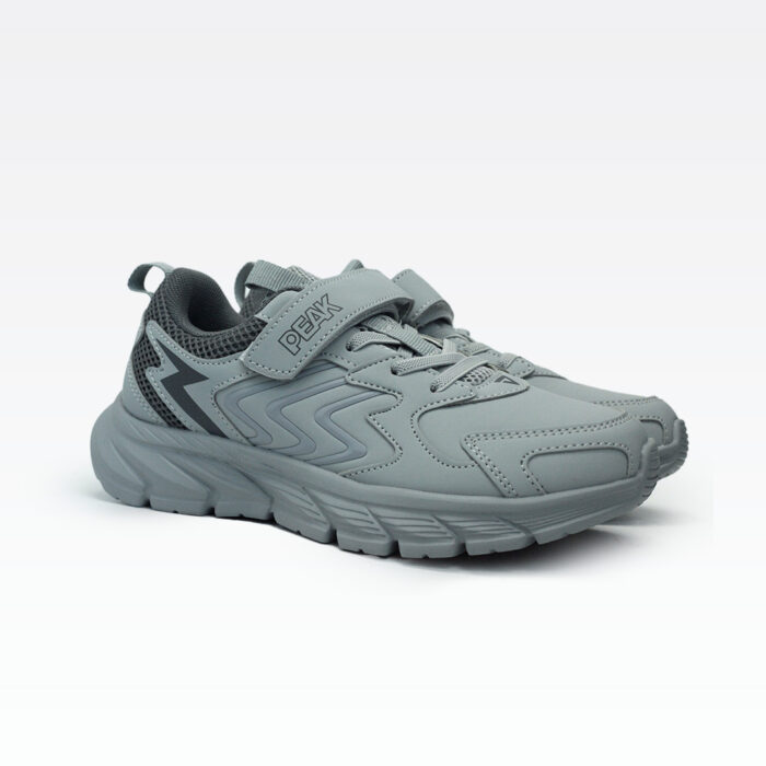 ⁦Peak Kids Shoes Gray/Silver Grey⁩ - الصورة ⁦2⁩