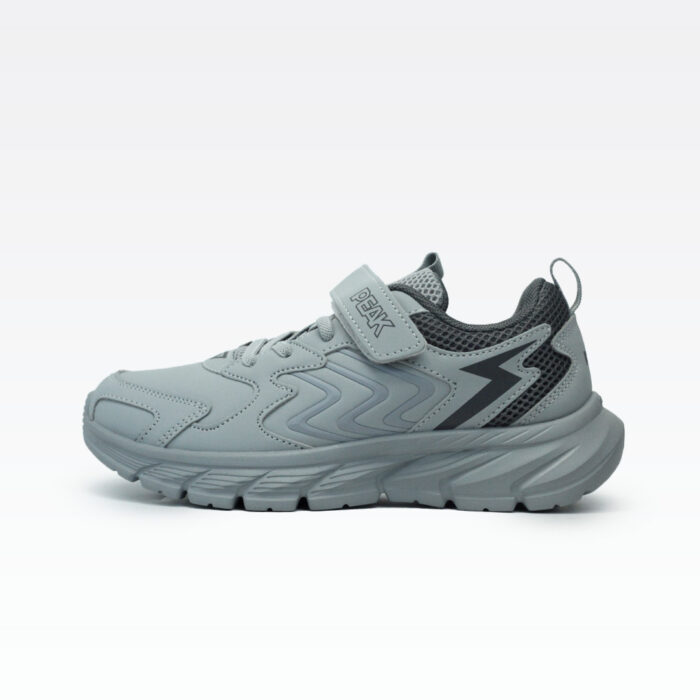 ⁦Peak Kids Shoes Gray/Silver Grey⁩ - الصورة ⁦3⁩