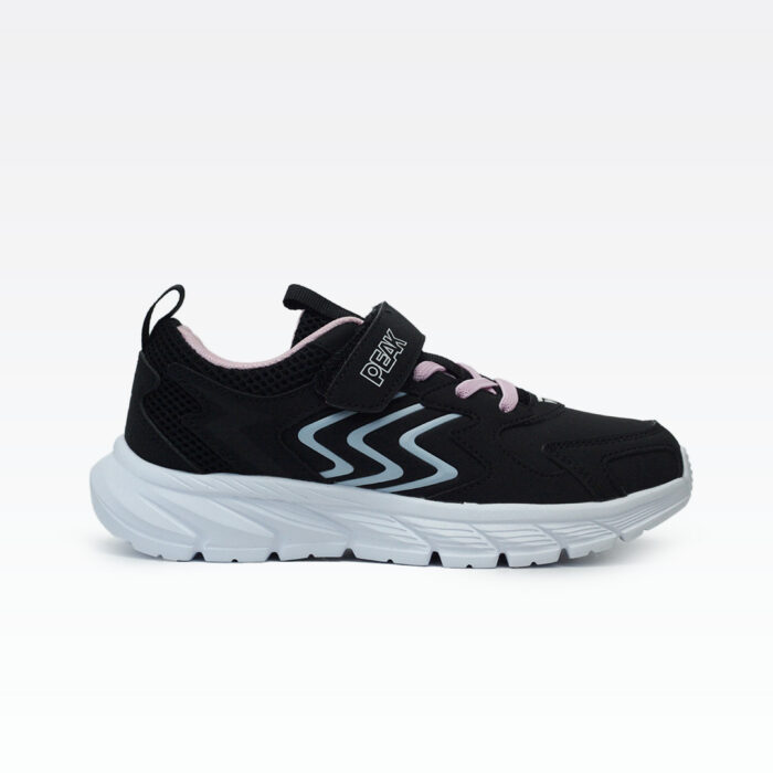 ⁦Peak Kids Shoes Black/Pink⁩ - الصورة ⁦1⁩
