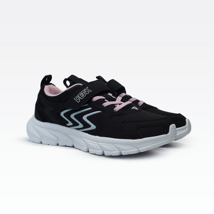 ⁦Peak Kids Shoes Black/Pink⁩ - الصورة ⁦2⁩