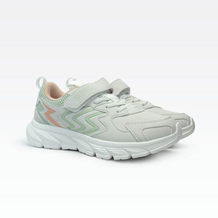 ⁦Peak Kids Shoes White/Green⁩ - الصورة ⁦2⁩