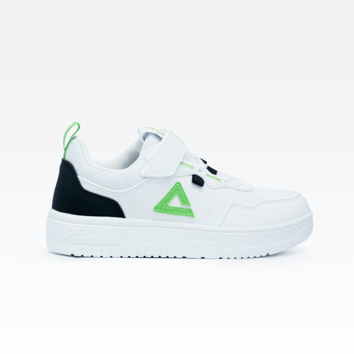 ⁦Peak Kid Shoes_White/Green⁩ - الصورة ⁦1⁩