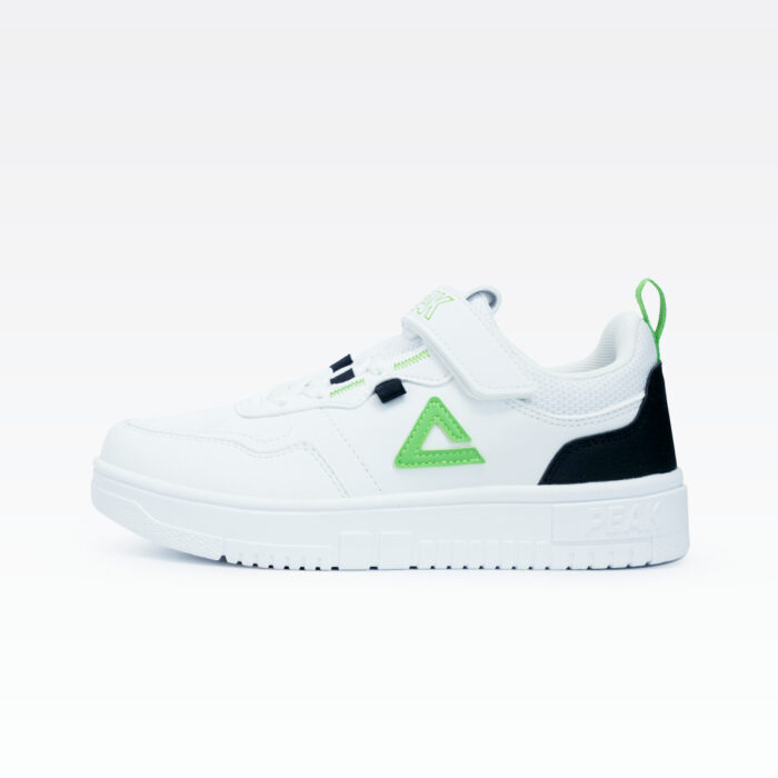 ⁦Peak Kid Shoes_White/Green⁩ - الصورة ⁦3⁩