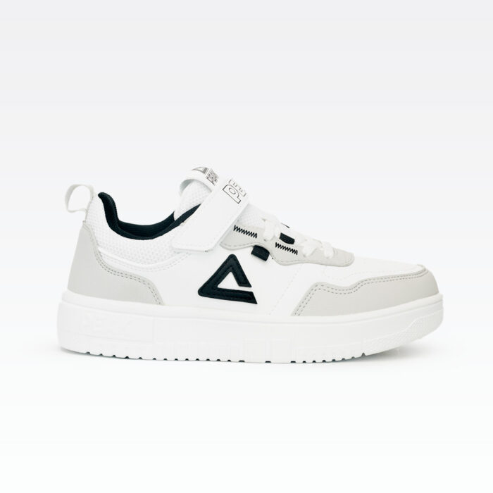 ⁦Peak Kid Shoes_White/Grey⁩ - الصورة ⁦1⁩