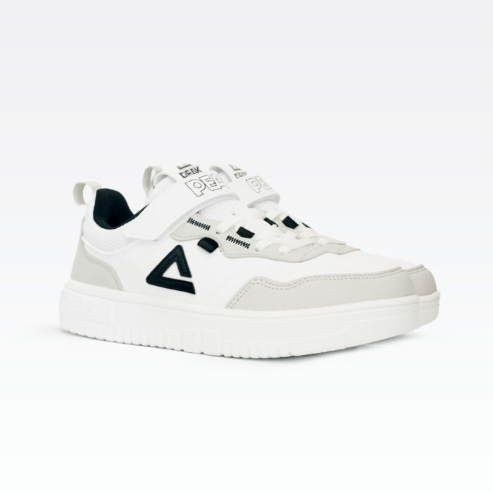 ⁦Peak Kid Shoes_White/Grey⁩ - الصورة ⁦2⁩