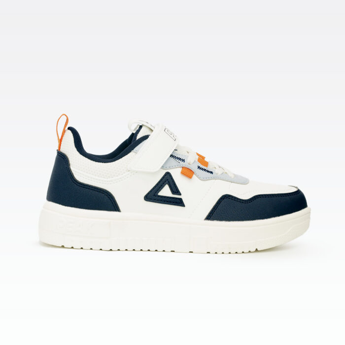 ⁦Peak Kid Shoes_White/Navy⁩ - الصورة ⁦1⁩