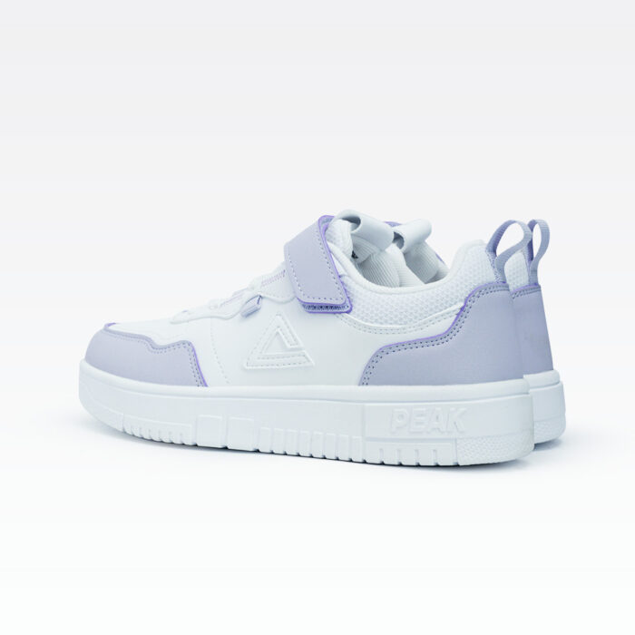⁦Peak Kid Shoes_White/Purple⁩ - الصورة ⁦4⁩