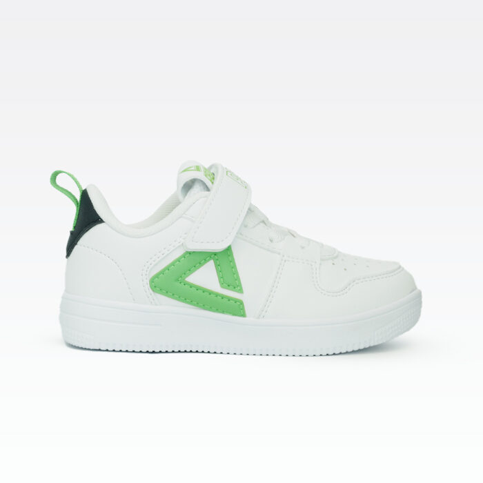 ⁦Peak Kid Shoes_White/Green⁩ - الصورة ⁦1⁩