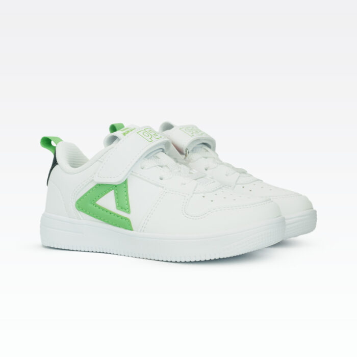 ⁦Peak Kid Shoes_White/Green⁩ - الصورة ⁦2⁩