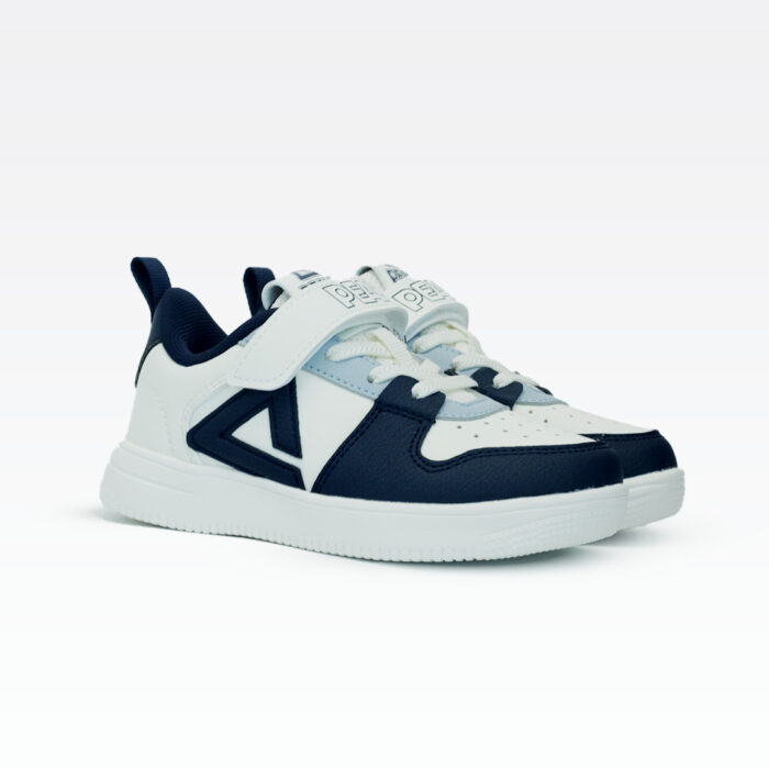 ⁦Peak Kid Shoes_White/Navy⁩ - الصورة ⁦2⁩