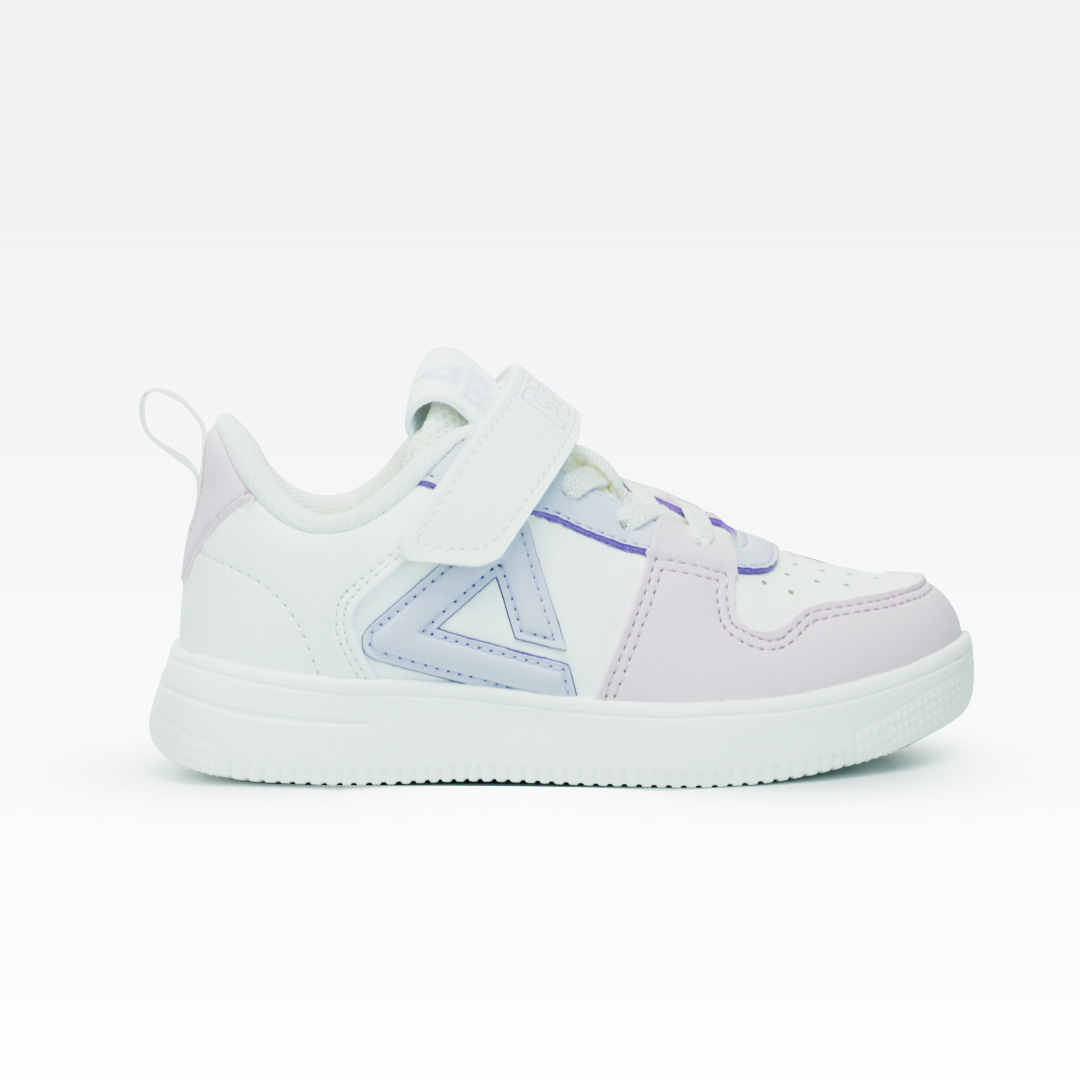 EWK51900B_White Pink Peak Kid Shoes_White/Pink – Image 1