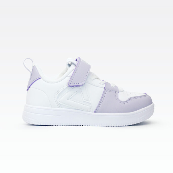 ⁦Peak Kid Shoes_White/Purple⁩ - الصورة ⁦1⁩
