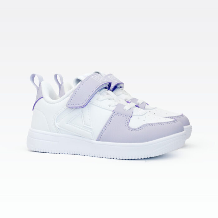 ⁦Peak Kid Shoes_White/Purple⁩ - الصورة ⁦2⁩