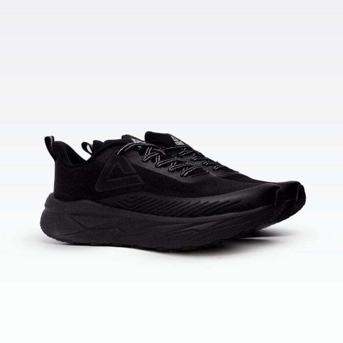 ⁦Peak Sports Shoes All Black⁩ - الصورة ⁦2⁩