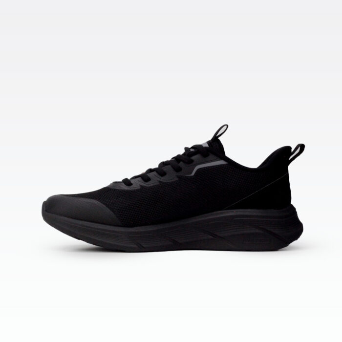 ⁦Peak Sports Shoes All Black⁩ - الصورة ⁦3⁩
