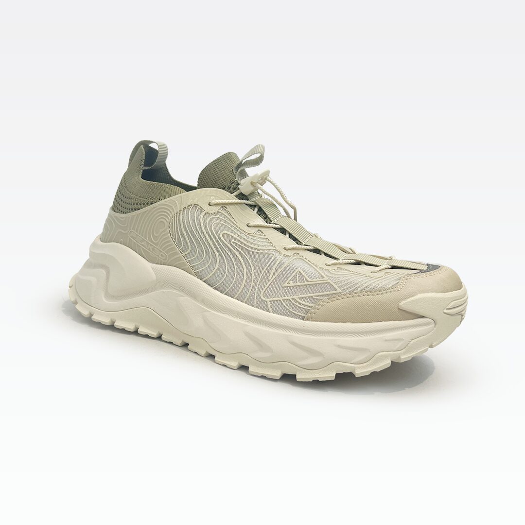EXT52501G-Y114-1 Peak Sports Shoes Off White/Green - الصورة 5