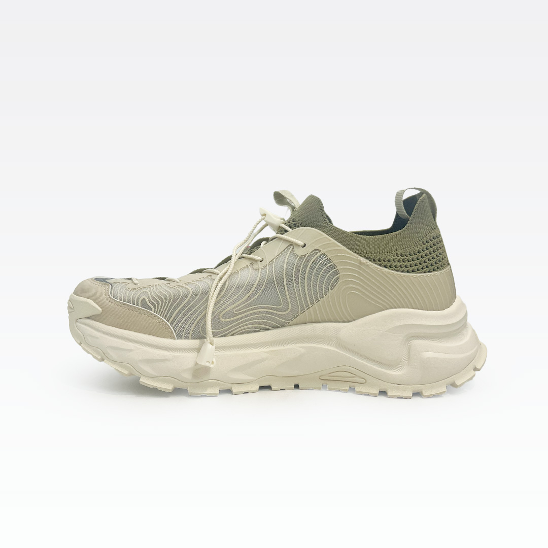 EXT52501G-Y114-2 Peak Sports Shoes Off White/Green - الصورة 2