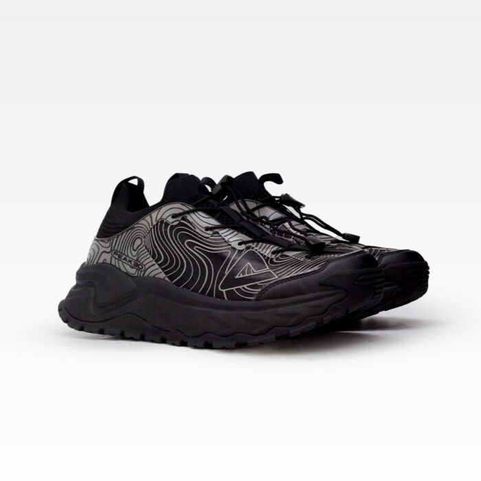 ⁦Peak Outdoor Shoes Black/Ice Grey⁩ - الصورة ⁦3⁩
