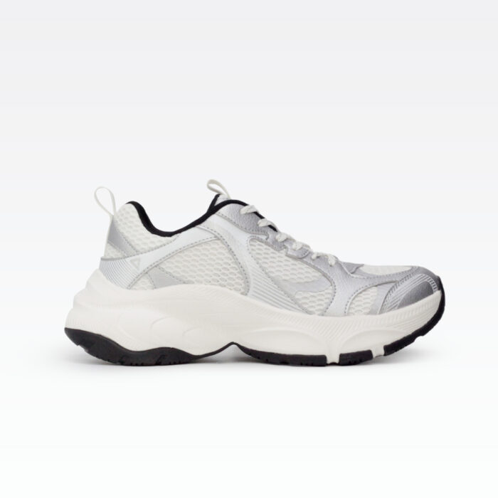 ⁦Peak Sports Shoes White/Silver⁩ - الصورة ⁦1⁩