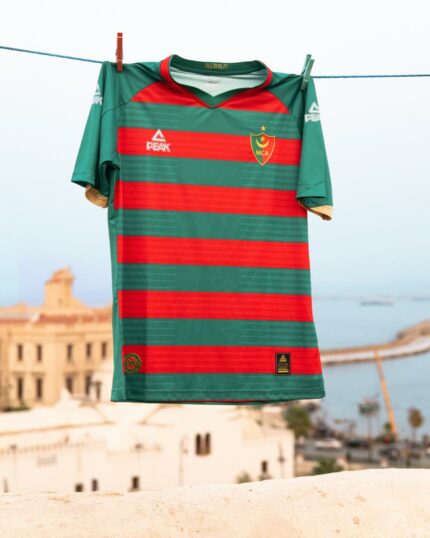 Peak Maillot MCA Enfant Vert et Rouge