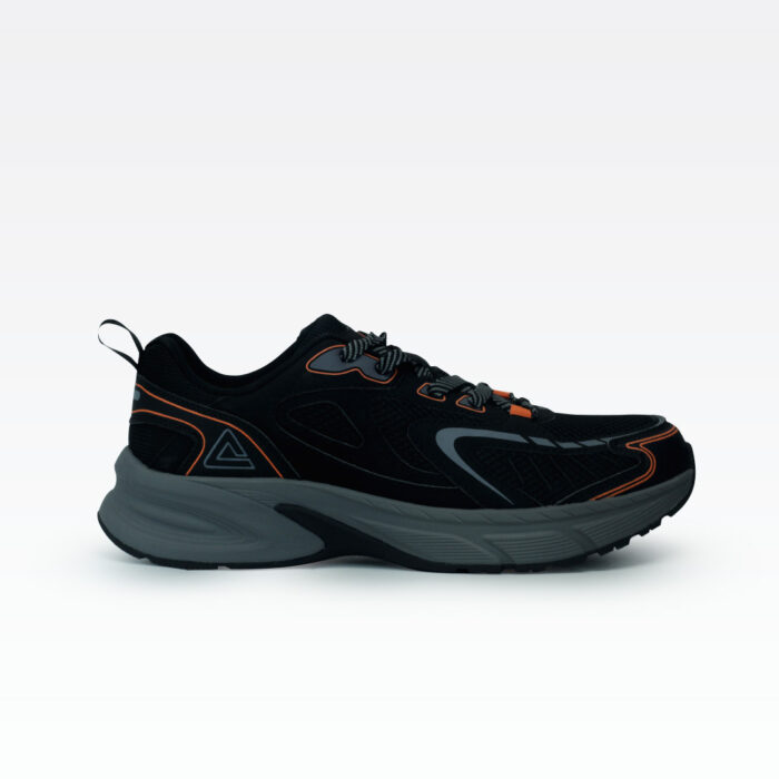 ⁦Peak Sports Shoes Black/Paloma Gray/Orange⁩ - الصورة ⁦1⁩