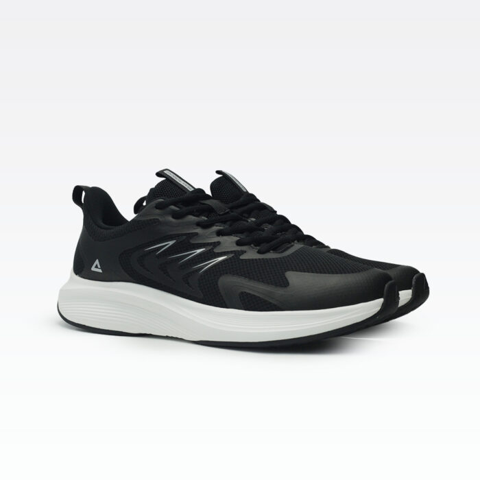 ⁦Peak Casual Shoes Black/White⁩ - الصورة ⁦2⁩