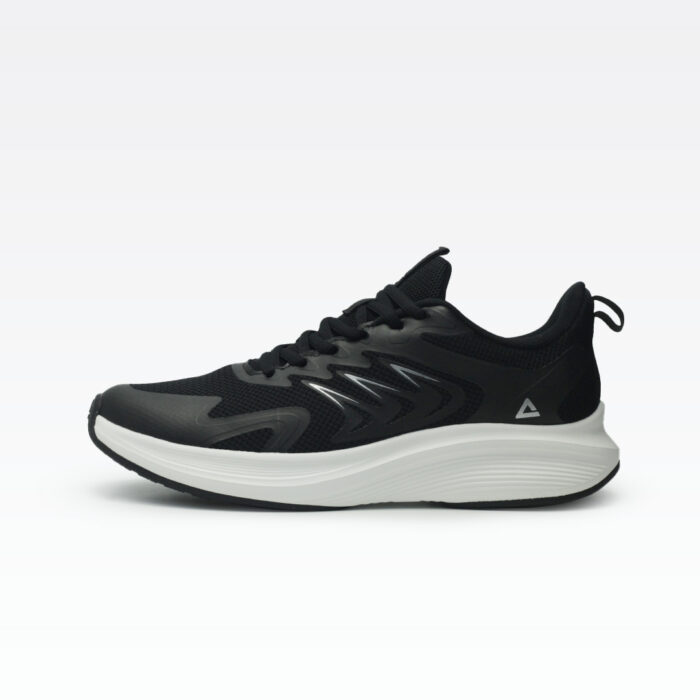 ⁦Peak Casual Shoes Black/White⁩ - الصورة ⁦3⁩