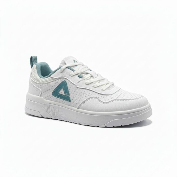⁦Peak Taichi Casual Flat Shoes White/Green⁩ - الصورة ⁦3⁩