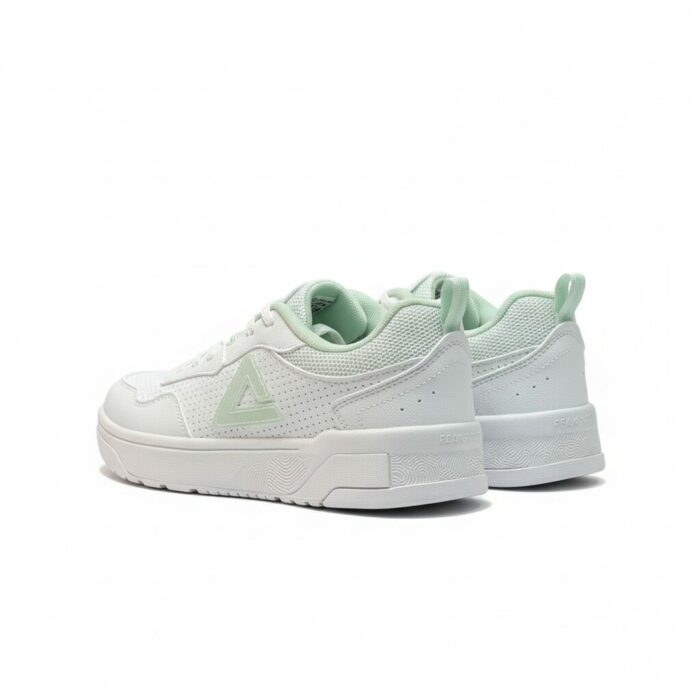 ⁦Peak Taichi Casual Flat Shoes White/Lt.Green⁩ - الصورة ⁦4⁩