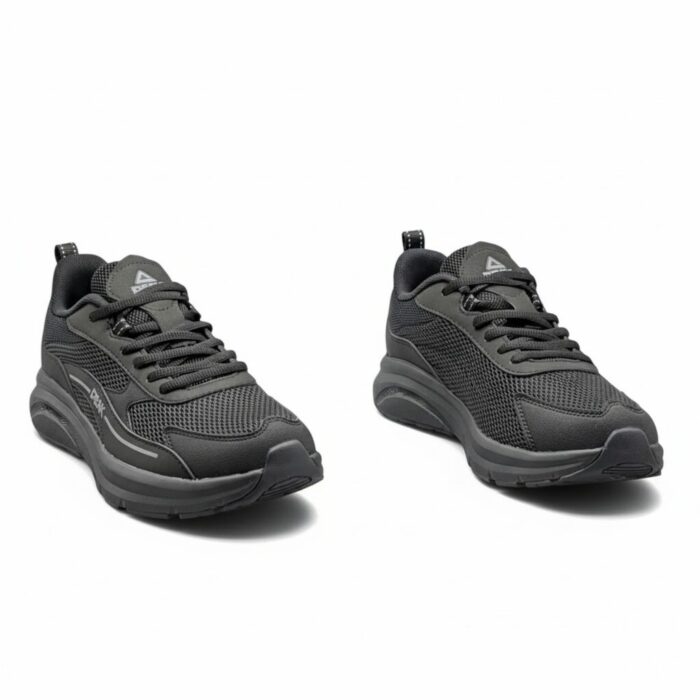 ⁦Peak Taichi Walking Shoes All Black⁩ - الصورة ⁦2⁩