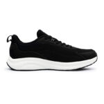 ⁦Peak Taichi Walking Shoes Black/White⁩ - الصورة ⁦4⁩