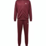 Peak Knitted Tracksuit Burgundy