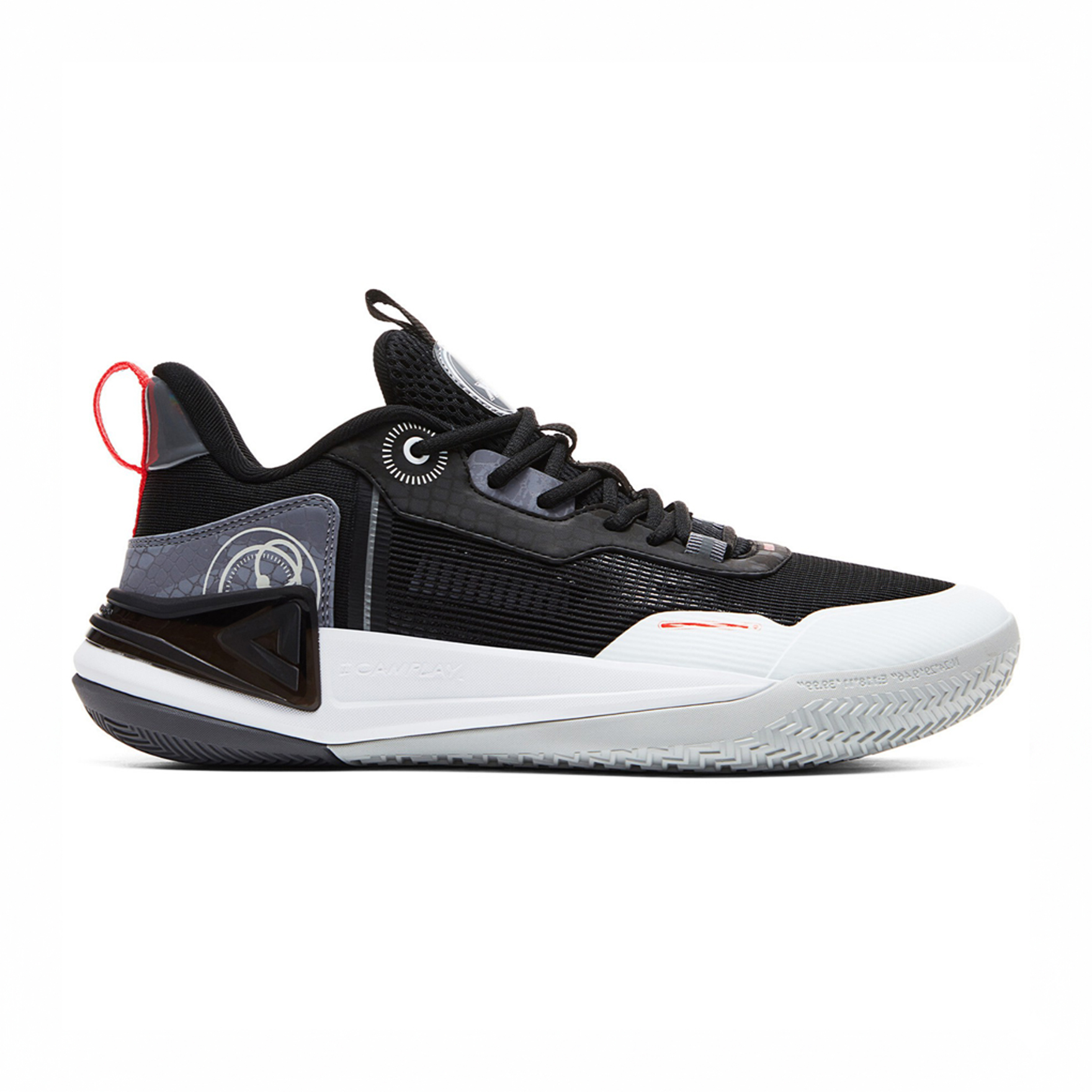 DA410027-2010-1 Peak Taichi Basketball Match Shoes-Black/White – Image 1