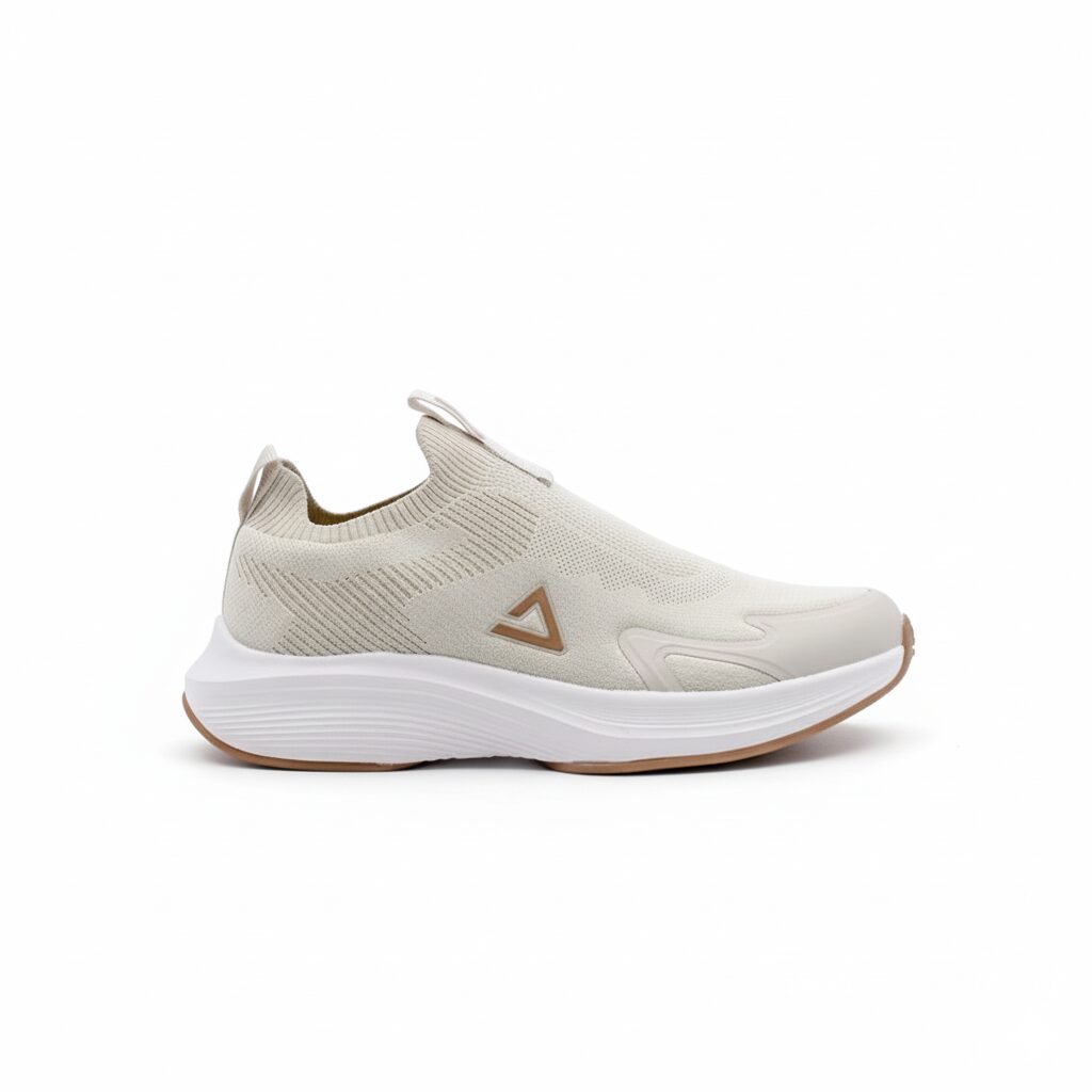 EW49308E-D874-1 Peak Casual Slip On Shoes Khaki - الصورة 1