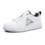 Peak Taichi Culture Shoes-White/Green – Image 2