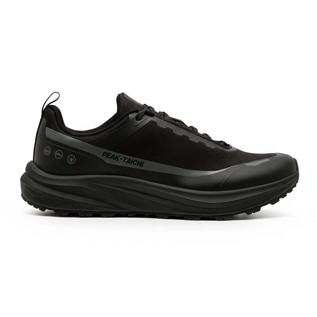 EXT53817J-Y291 Peak Taichi Sports Shoes All Black - الصورة 1