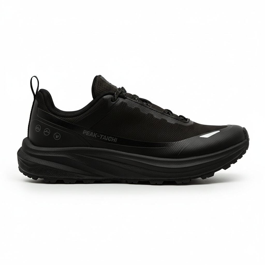 EXT53818J-Y291-1 Peak Taichi Sports Shoes All Black - الصورة 1